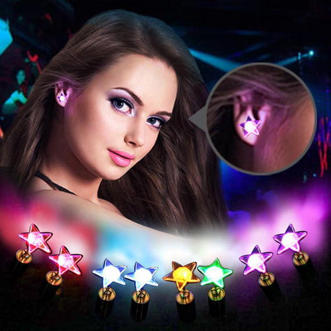 1 Pair LED Earring Light Up Glowing Ear-GenerallyMarket