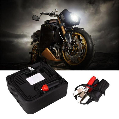 12v Motor Bike Compact Mini Tyre Air Compressor-GenerallyMarket