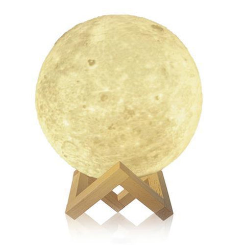 3D Print Moon Lamp USB LED Night Light-GenerallyMarket