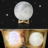 3D Print Moon Lamp USB LED Night Light-GenerallyMarket