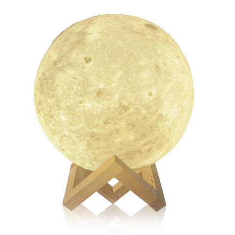 3D Print Moon Lamp USB LED Night Light-GenerallyMarket