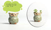 5 pcs / set Cartoon Owl-shaped Flower Pot of Succulent-GenerallyMarket