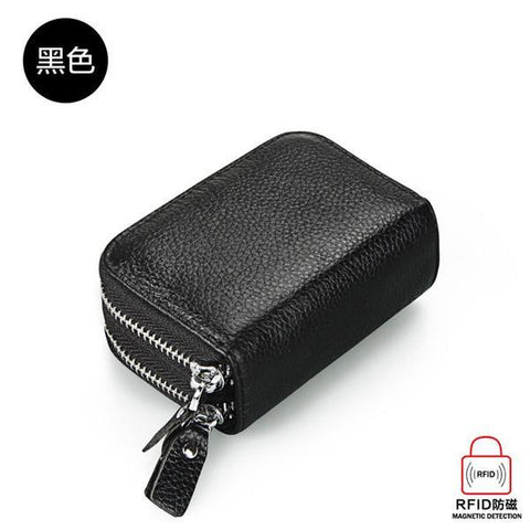 RFID Blocking Women Mini Wallets Antimagnetic ID Credit Card Protection-GenerallyMarket