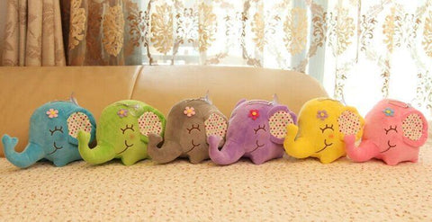 Super Kawaii BIG Floral Elephant 12CM Approx. DOLL Plush Stuffed-Trending products - May 2018-GenerallyMarket