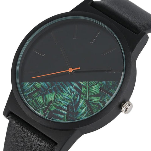 Watches Tropical Jungle Design Quartz Wristwatch for Men's Women's Creative Casual Sport-Trending products - May 2018-GenerallyMarket