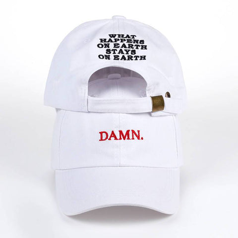 Wine red kendrick lamar damn cap embroidery DAMN-Trending products - May 2018-GenerallyMarket